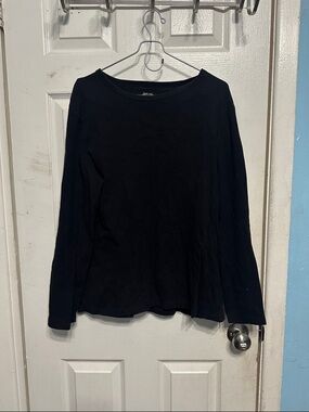 Long Sleeve Black Women’s Top